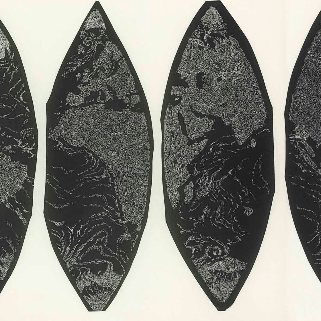 Kiki Smith — Без названия (отпечаток Земли)