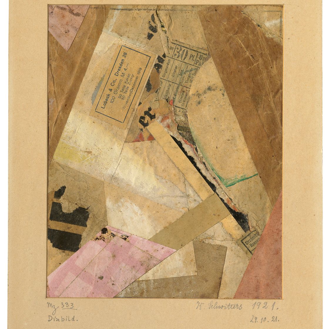 Kurt Schwitters — Mz 333 Диксбилд