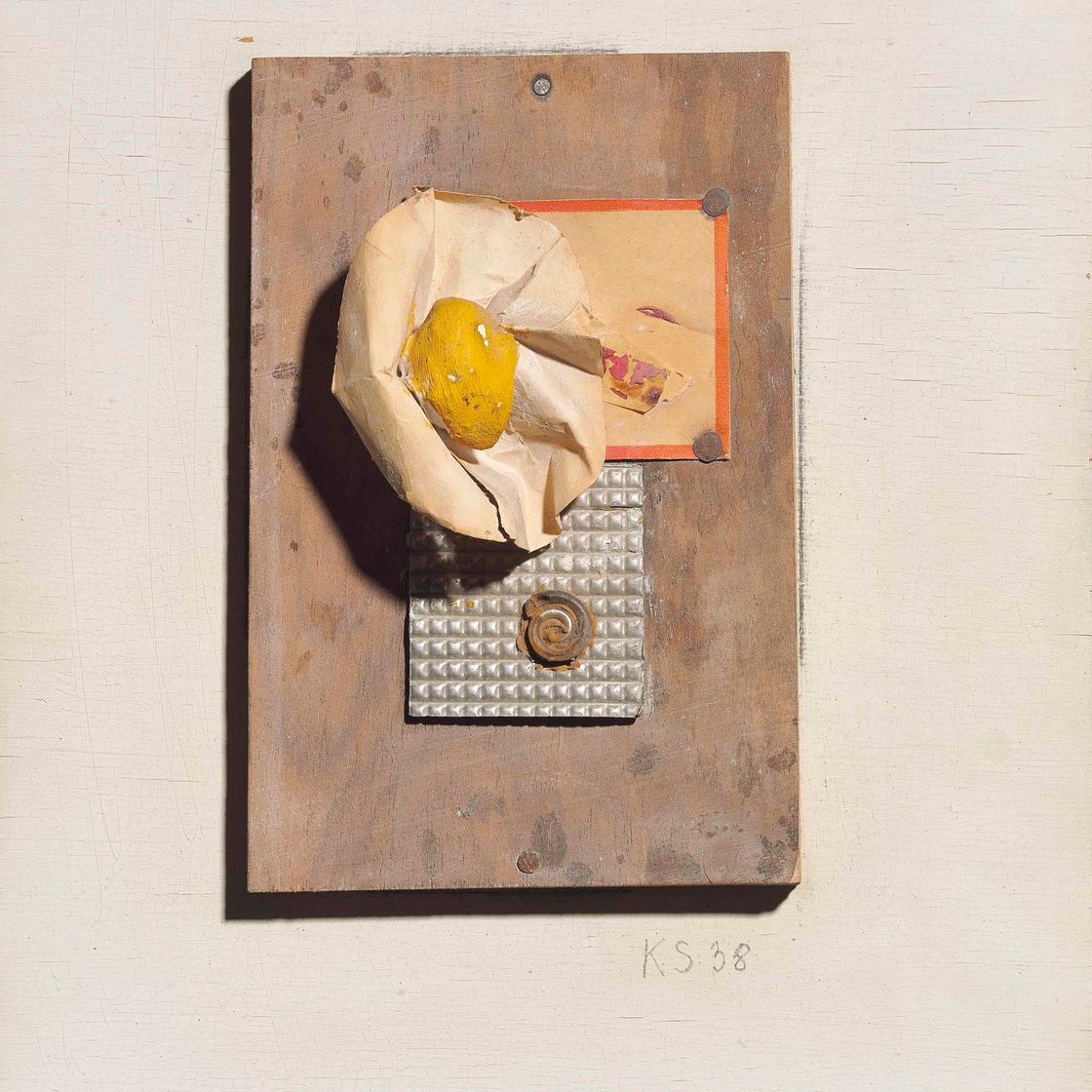 Kurt Schwitters — Он Тител (Клейне Мерцбилд из папье-маше)