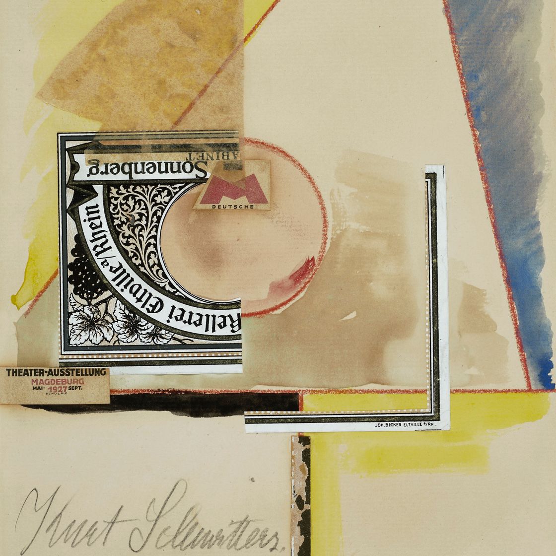Kurt Schwitters — Оне Титель (Зонненберг), изображение 1