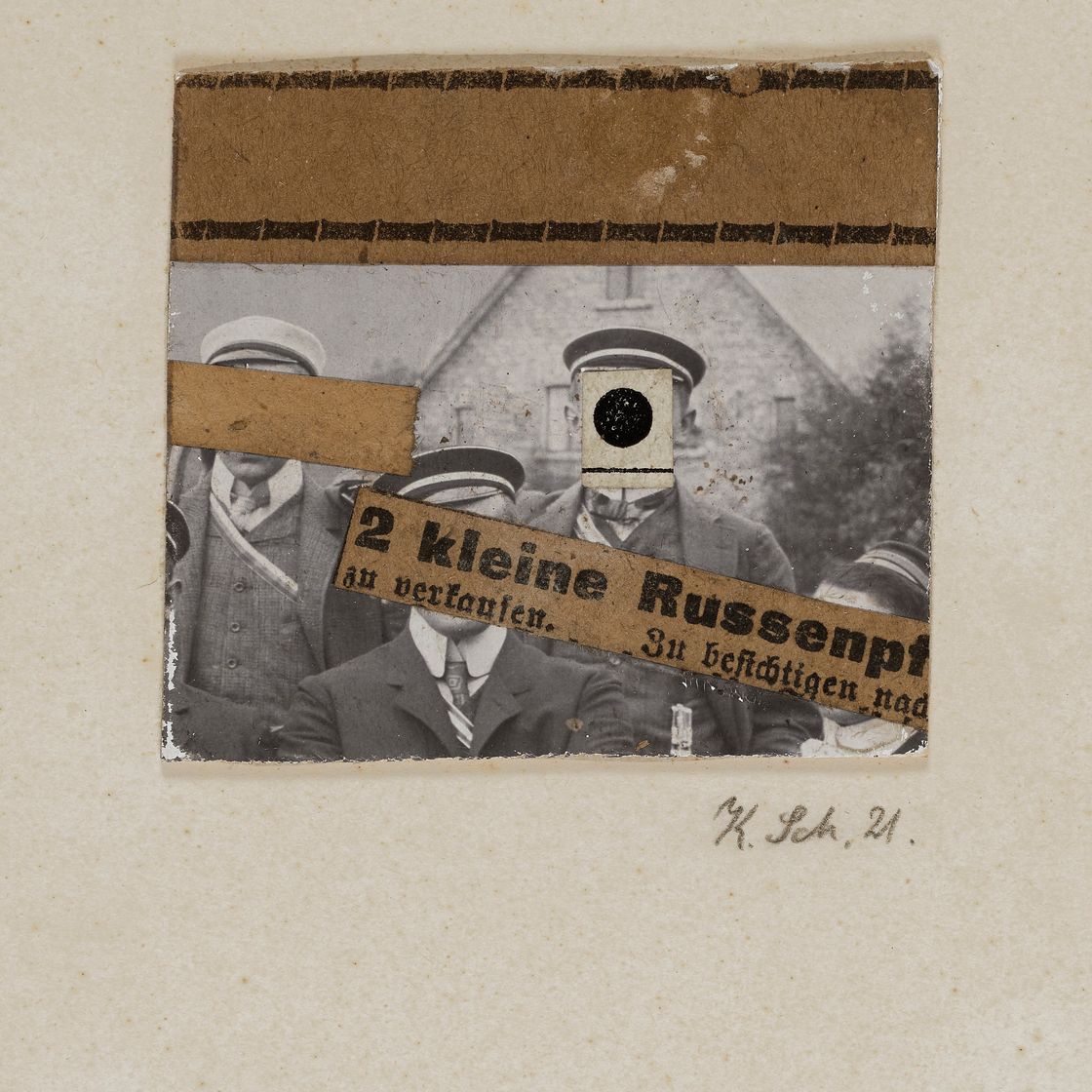 Kurt Schwitters — Он тител (2 кляйне Руссенпф), изображение 1