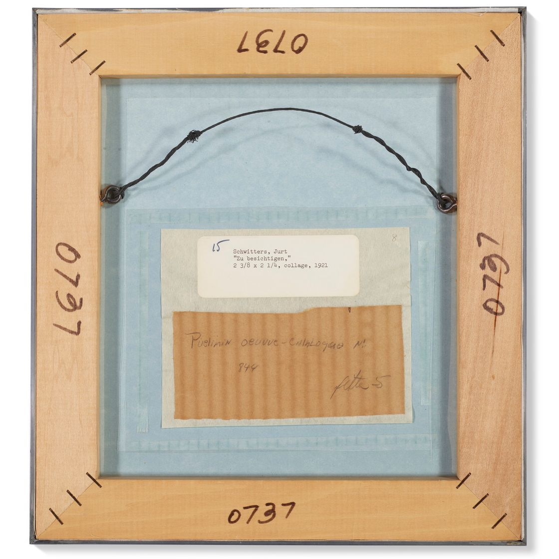 Kurt Schwitters — Он тител (2 кляйне Руссенпф), изображение 3