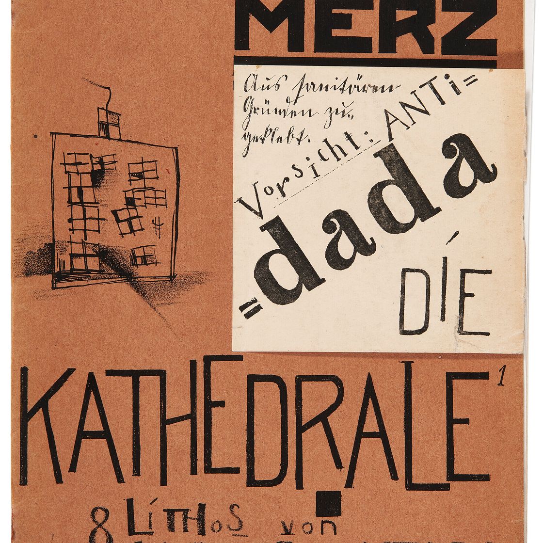 Kurt Schwitters — Кафедральный собор из "Сильбергойле" , том 41/42