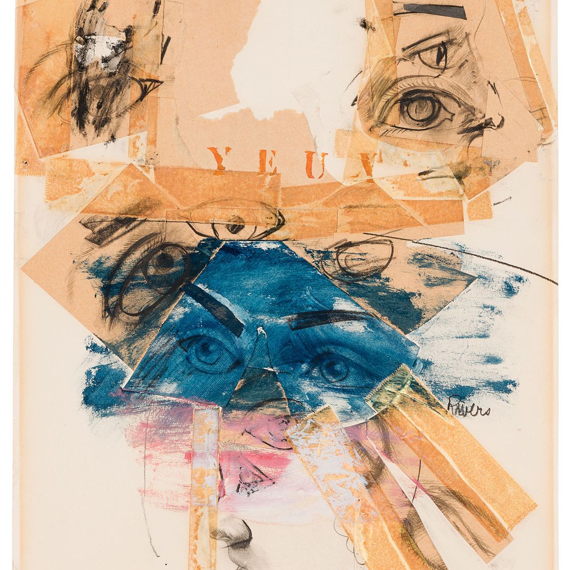 Larry Rivers — Yeux (Eyes)