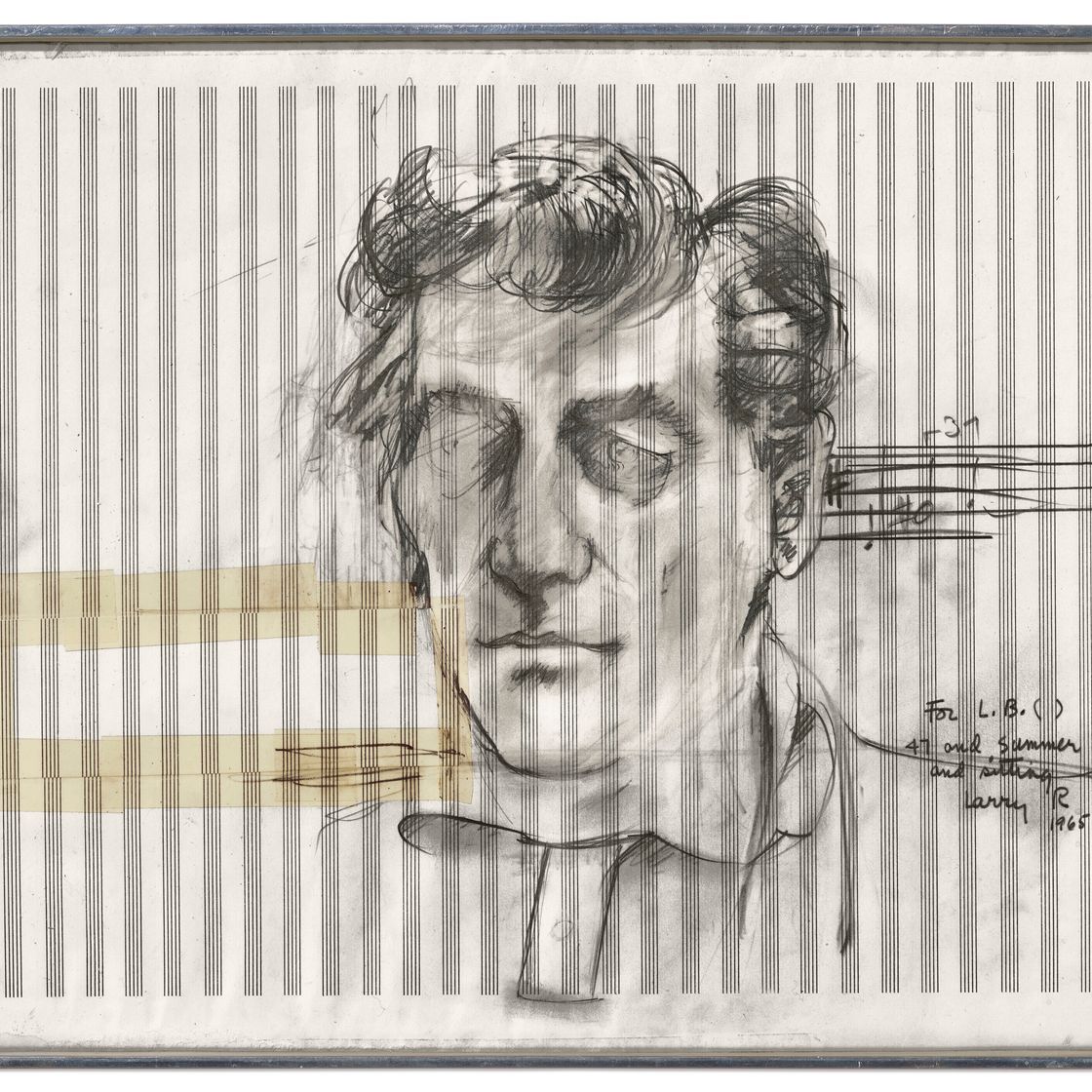 Larry Rivers — Portrait of Leonard Bernstein, изображение 2