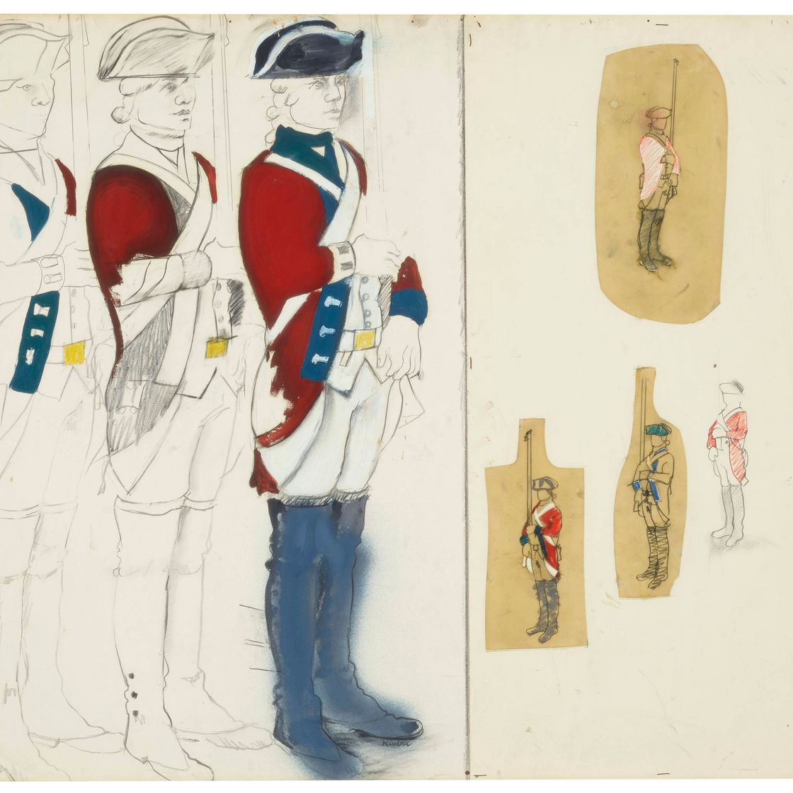 Larry Rivers — Confederate Soldiers