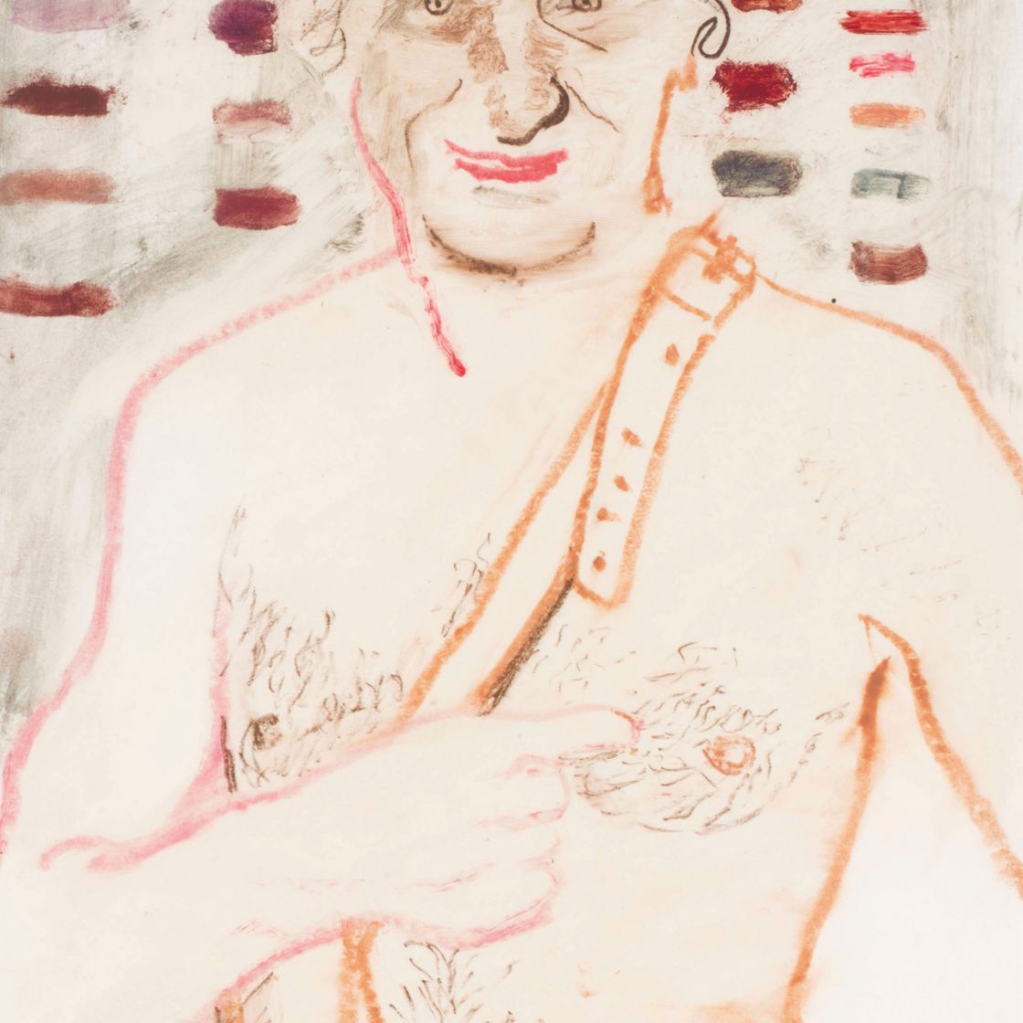 Larry Rivers — Self-Portrait