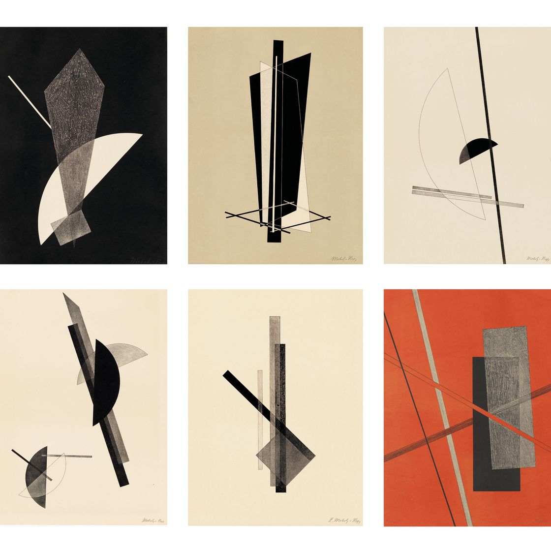 László Moholy-Nagy — Konstruktionen – 6. Kestnermappe, изображение 1