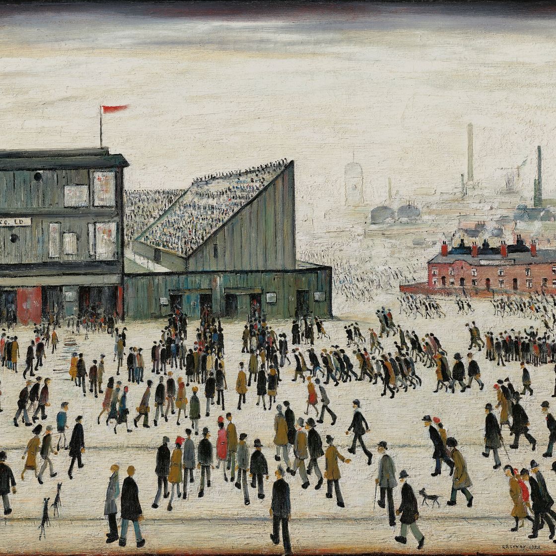 Laurence Stephen Lowry — Going to the Match, изображение 1