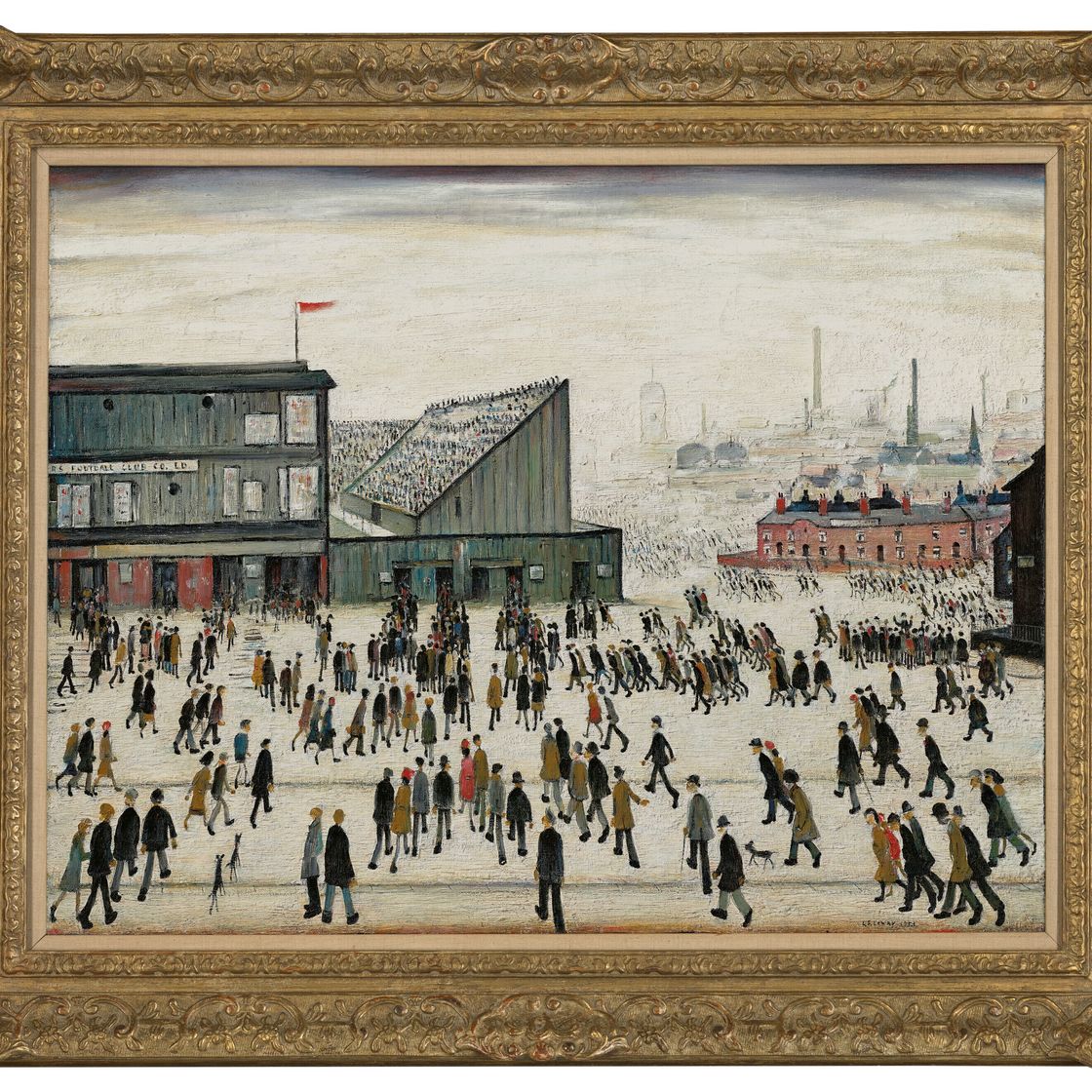 Laurence Stephen Lowry — Going to the Match, изображение 4