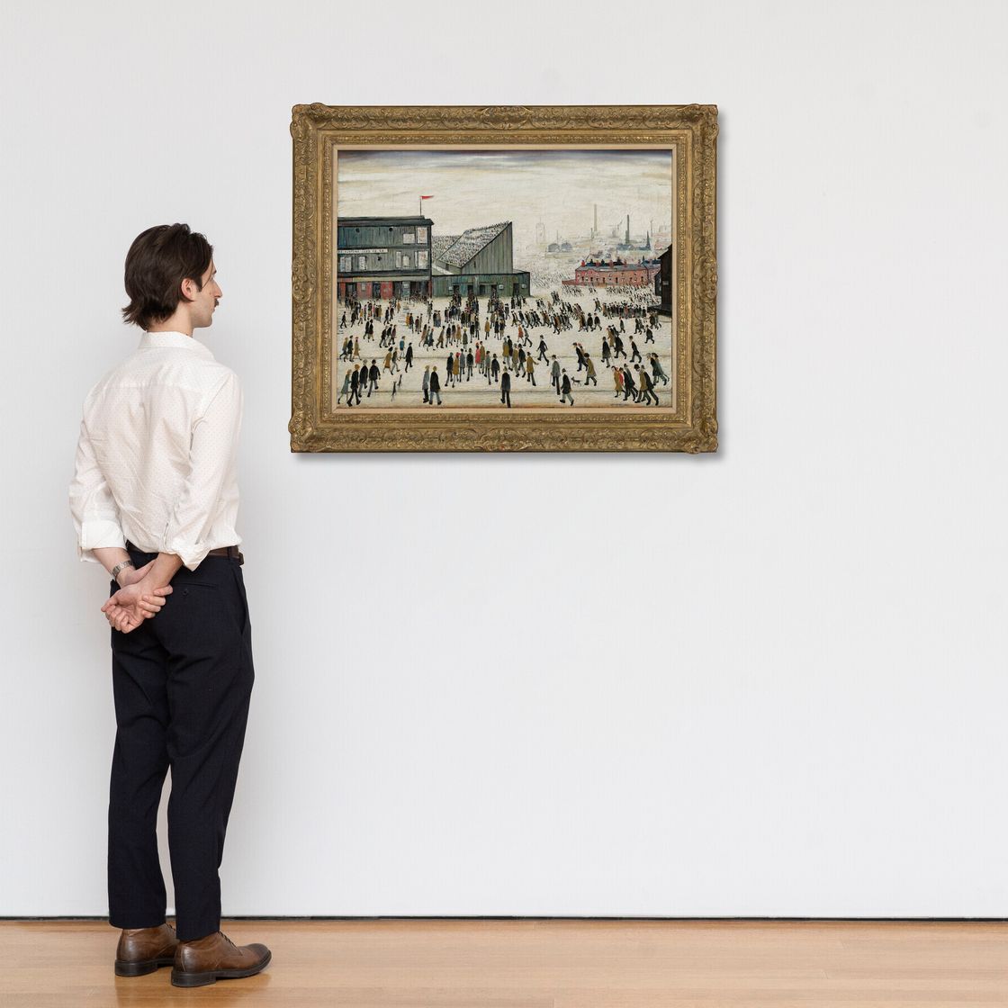 Laurence Stephen Lowry — Going to the Match, изображение 5