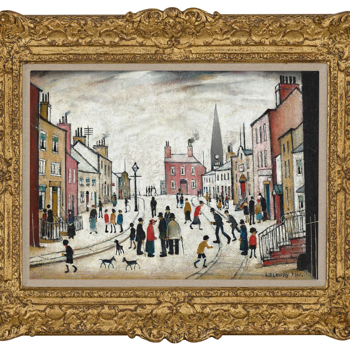 Laurence Stephen Lowry — The Village Street, изображение 2