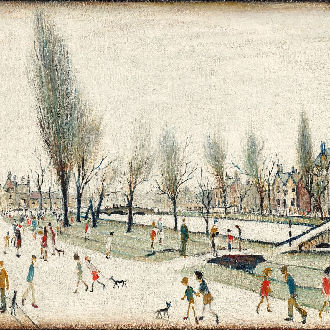 Laurence Stephen Lowry — Bourton-on-the-Water, изображение 1