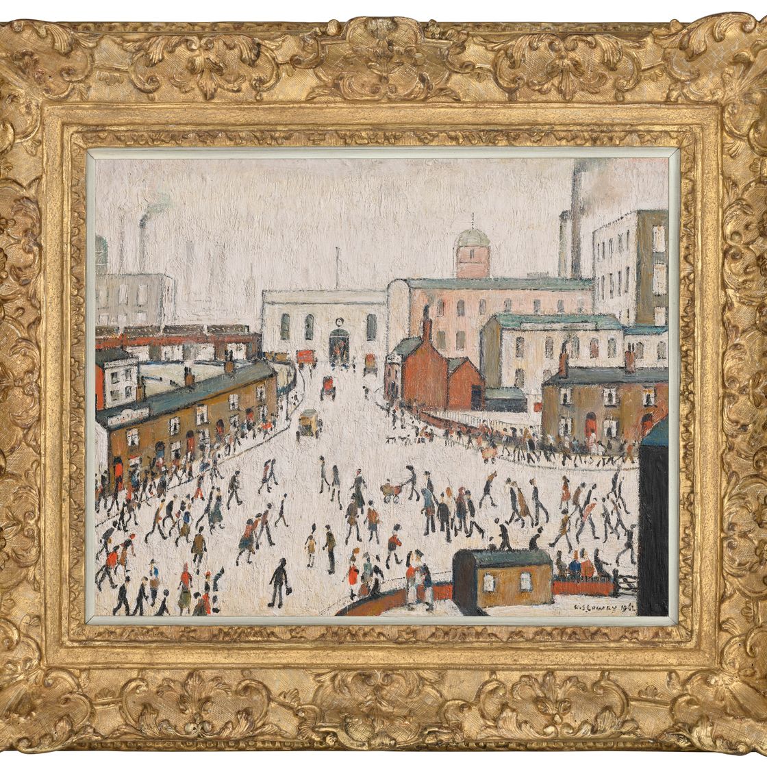 Laurence Stephen Lowry — Going to the Station, изображение 2