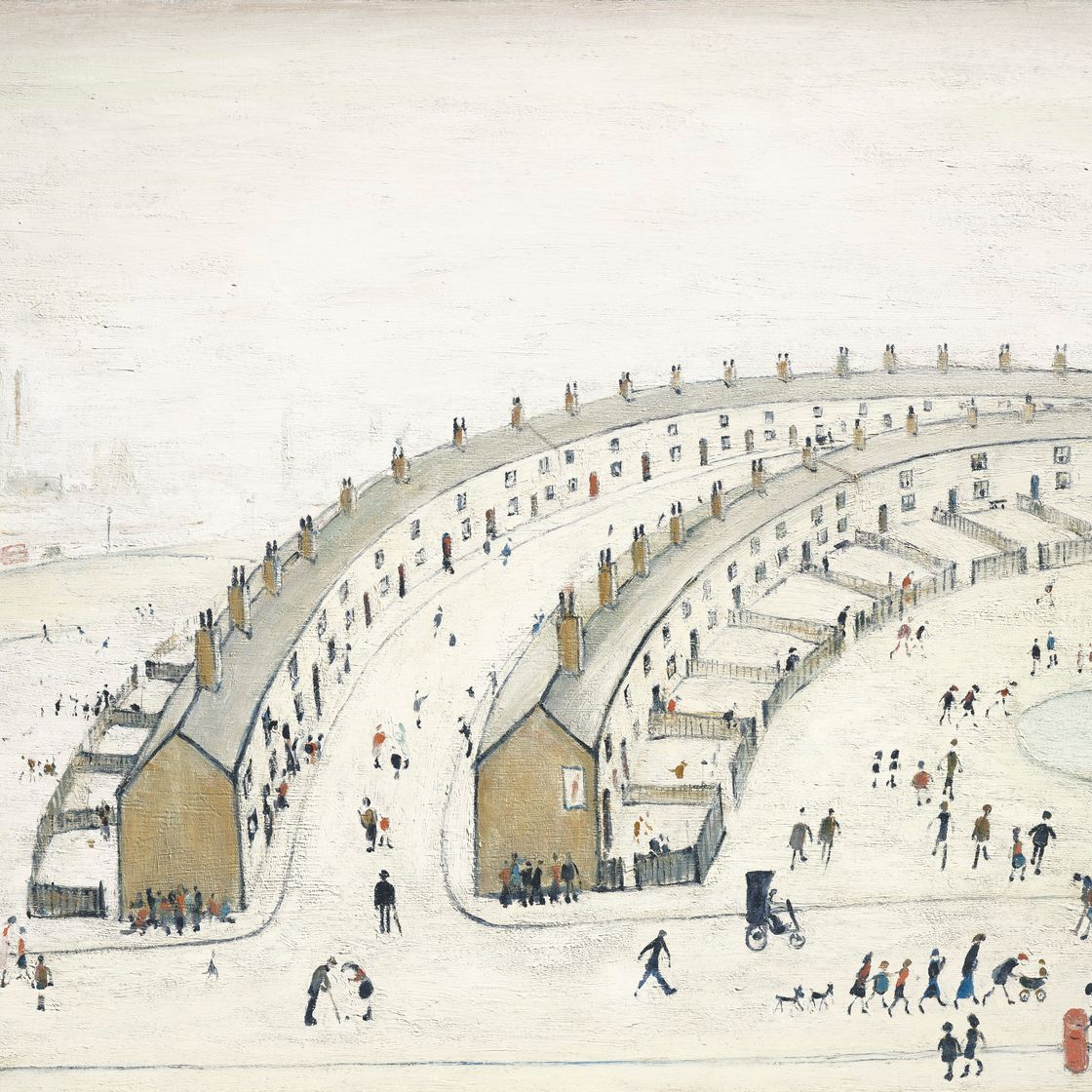 Laurence Stephen Lowry — Rising Street, изображение 1