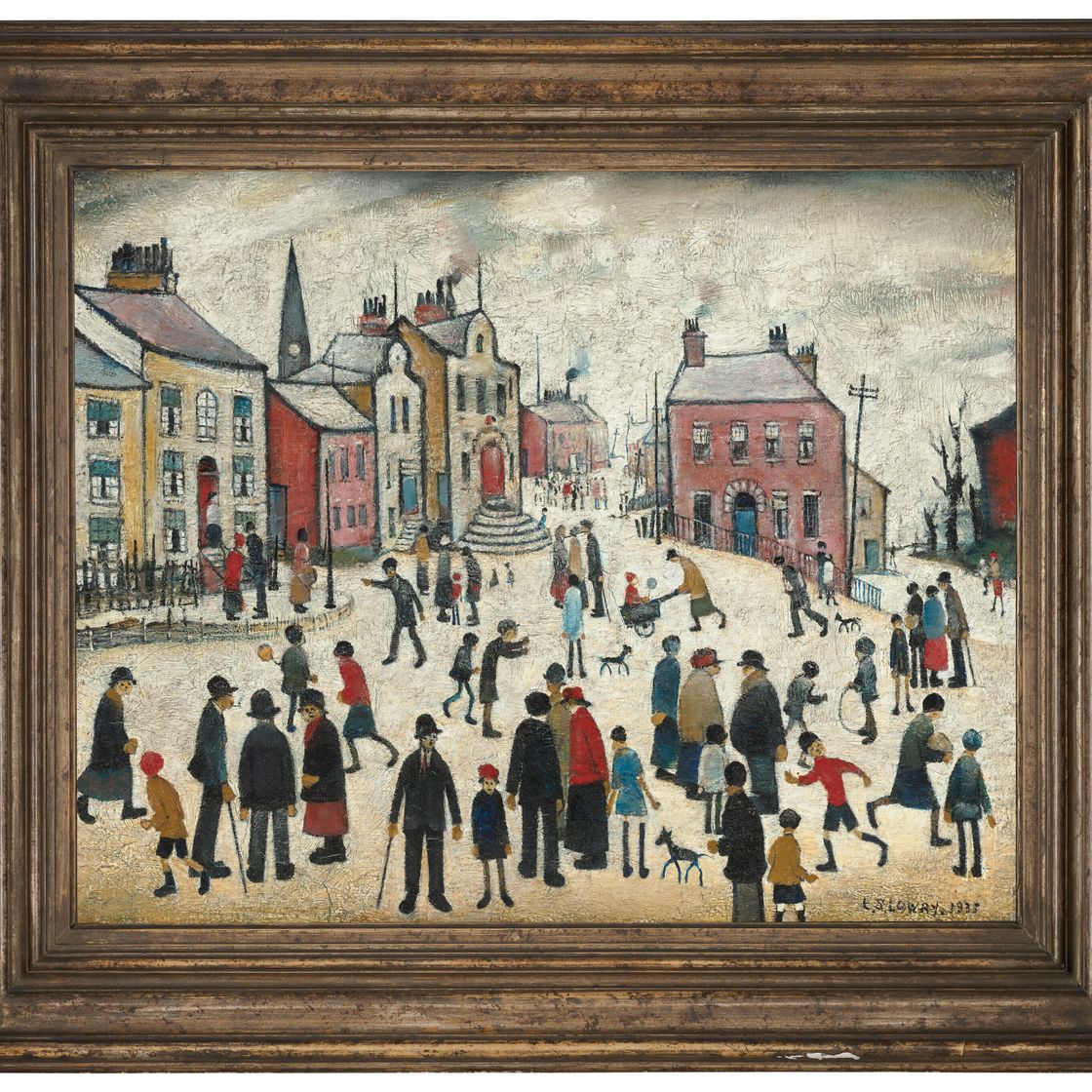 Laurence Stephen Lowry — People Standing About, изображение 2
