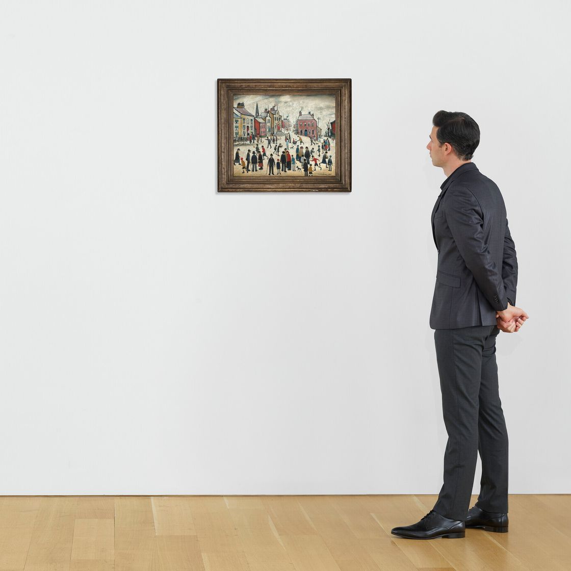 Laurence Stephen Lowry — People Standing About, изображение 4