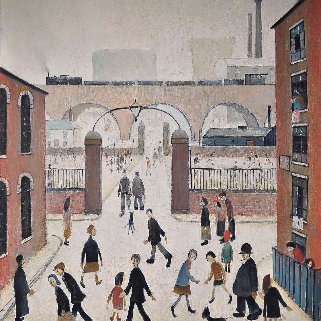 Laurence Stephen Lowry — Industrial Landscape
