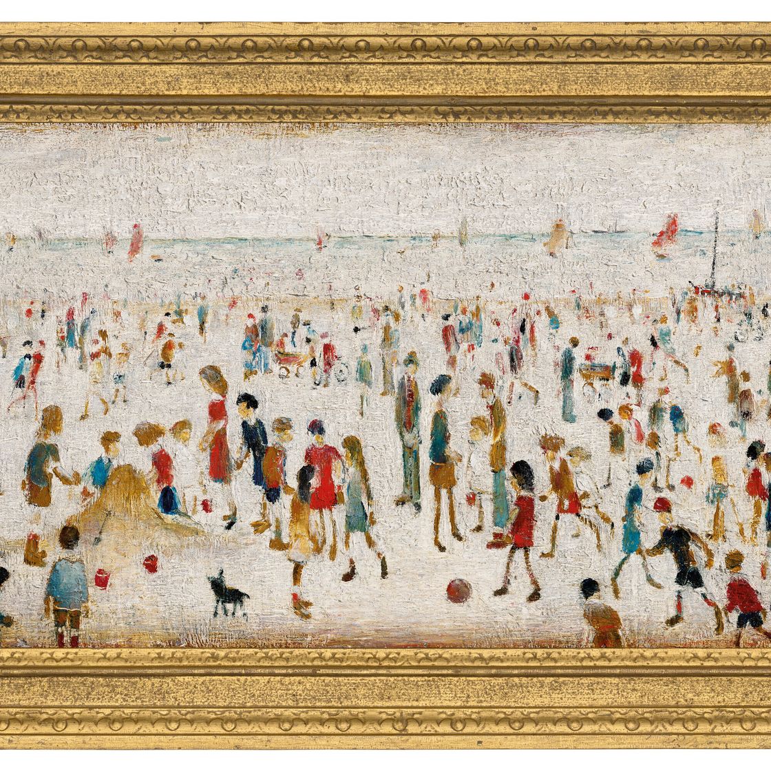 Laurence Stephen Lowry — On the Sands, изображение 3
