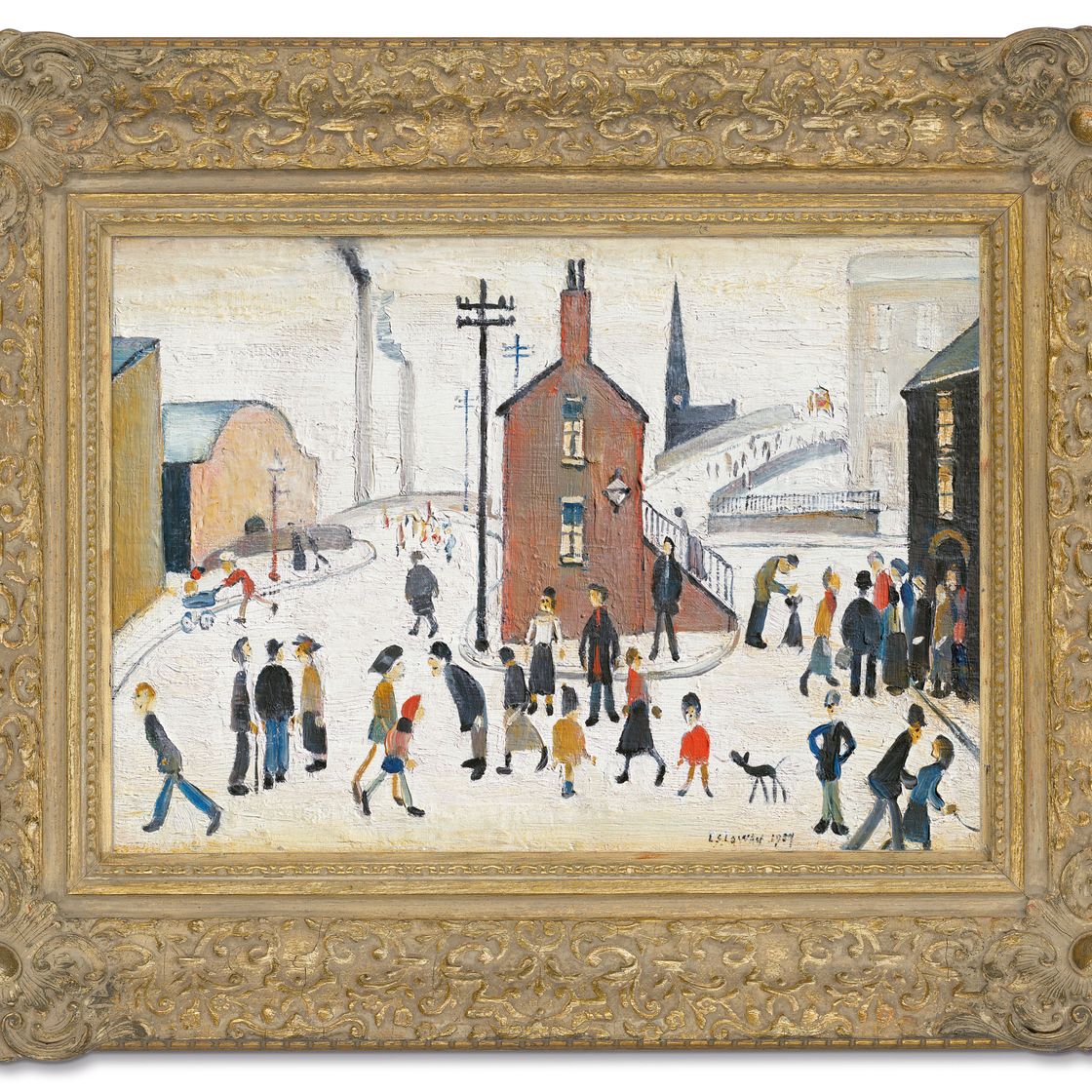 Laurence Stephen Lowry — Street Scene, изображение 2