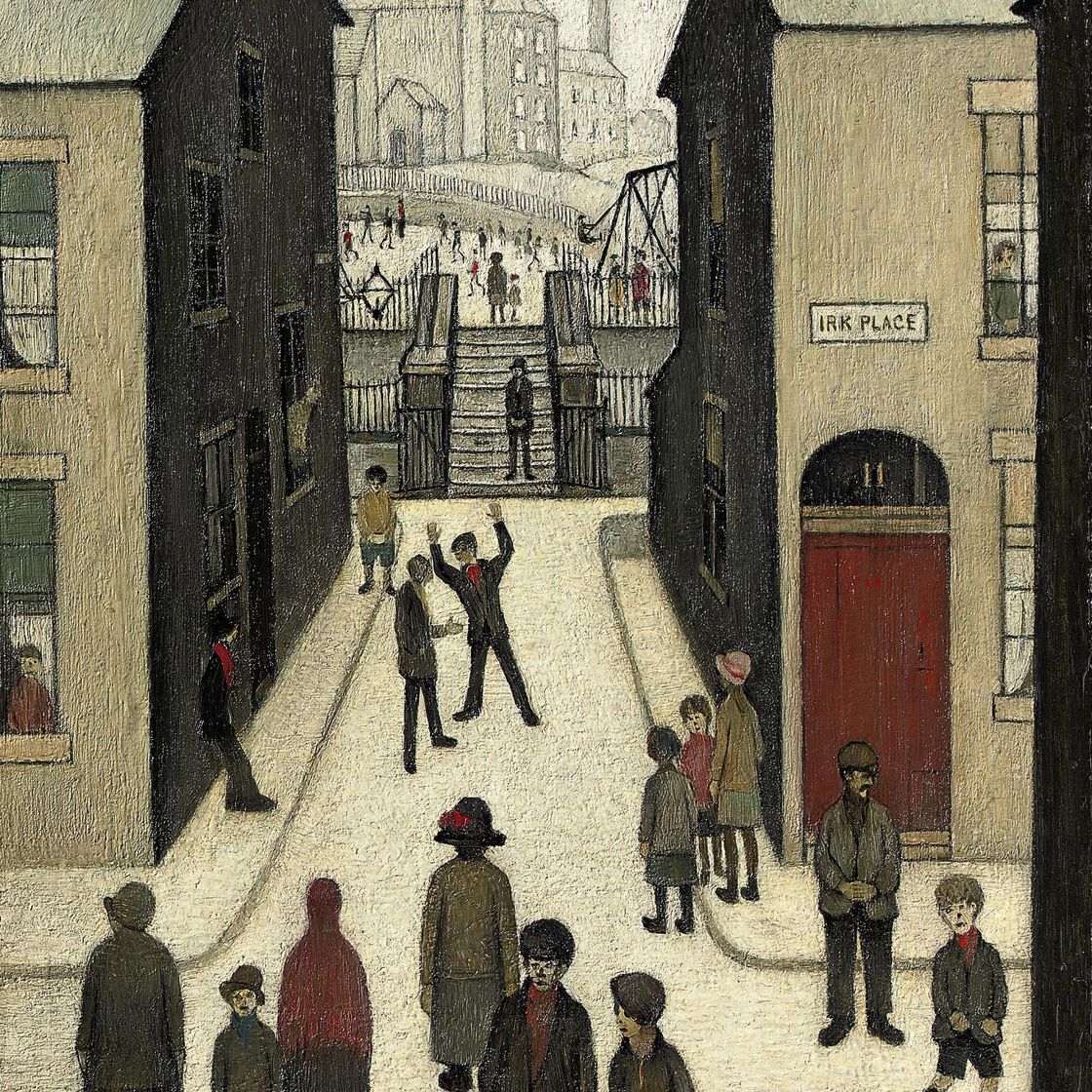 Laurence Stephen Lowry — The Steps, Irk Place
