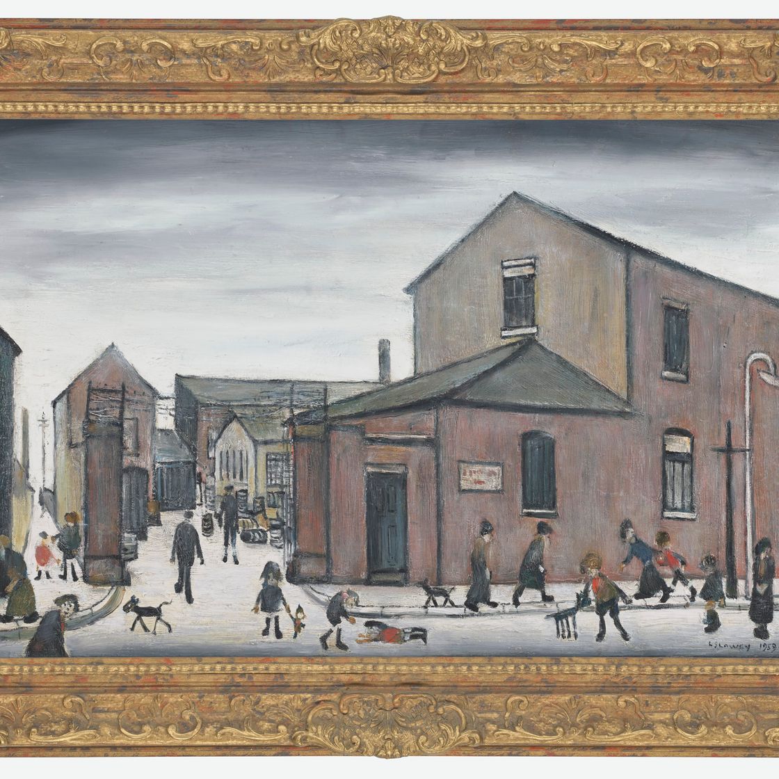 Laurence Stephen Lowry — Viaduct Works, Manchester, изображение 2