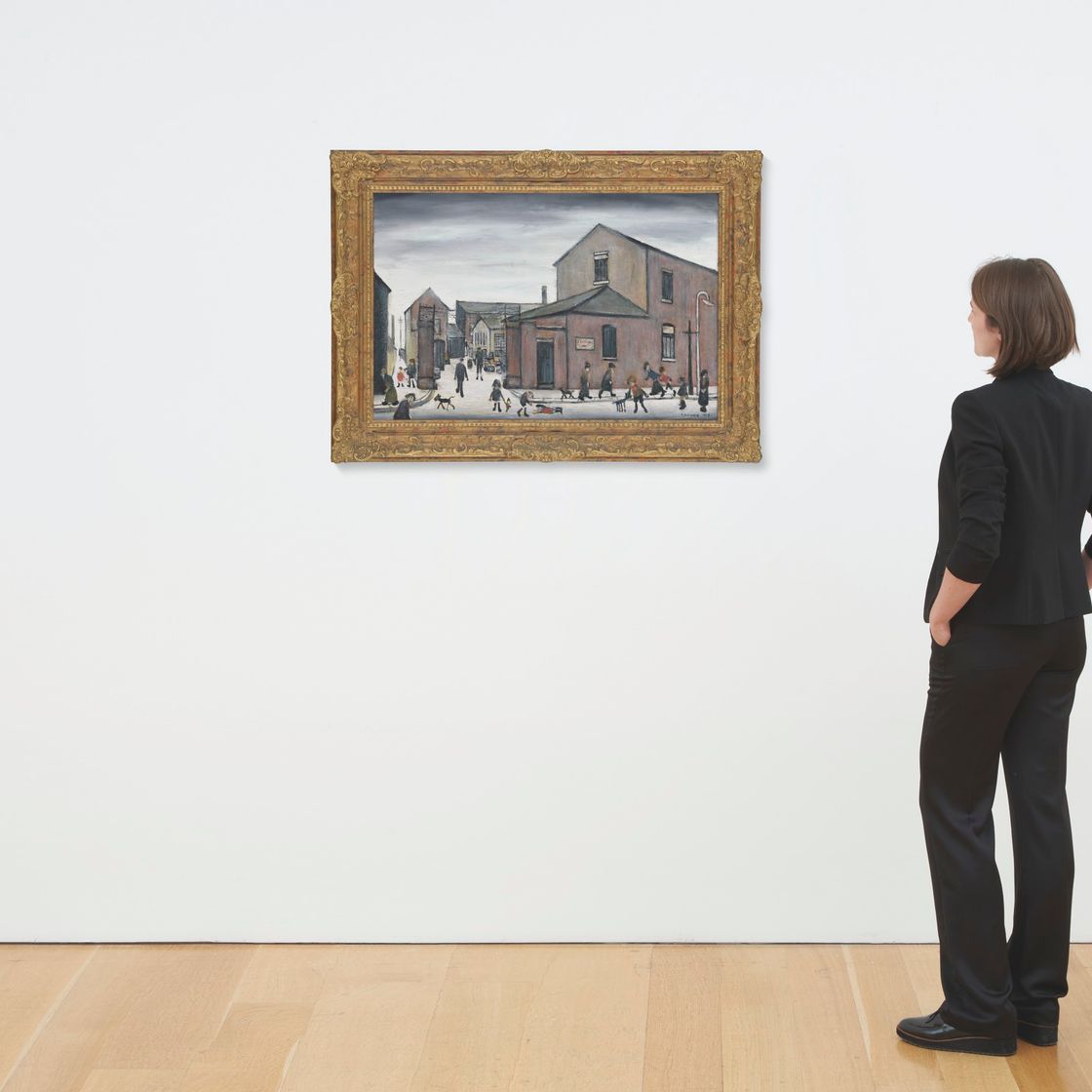 Laurence Stephen Lowry — Viaduct Works, Manchester, изображение 4