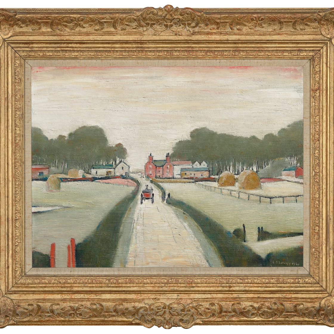 Laurence Stephen Lowry — Lancashire Farm, изображение 2