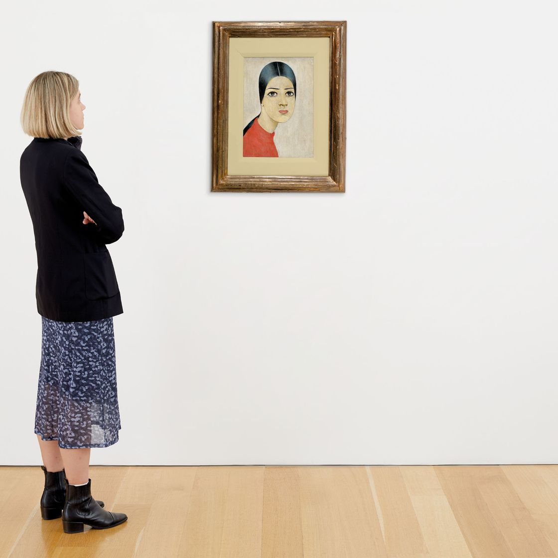 Laurence Stephen Lowry — Ann in a Red Jumper, изображение 4
