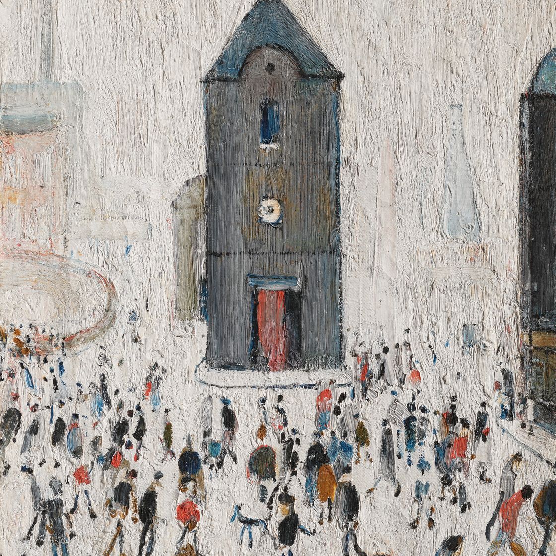 Laurence Stephen Lowry — The Black Church, изображение 1