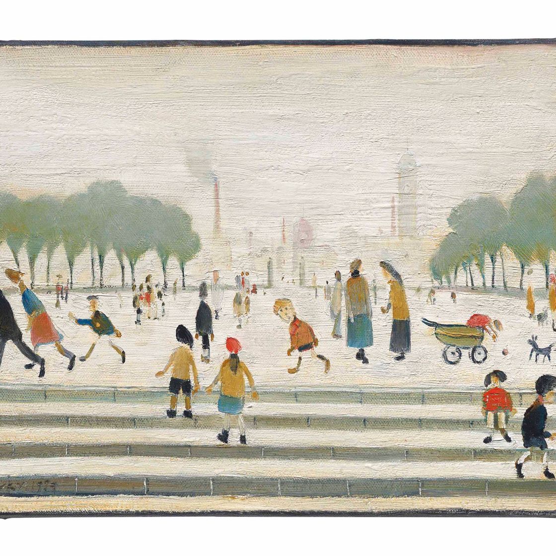 Laurence Stephen Lowry — Park and Steps