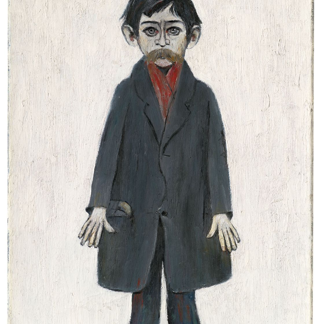 Laurence Stephen Lowry — Man with Red Scarf, изображение 1