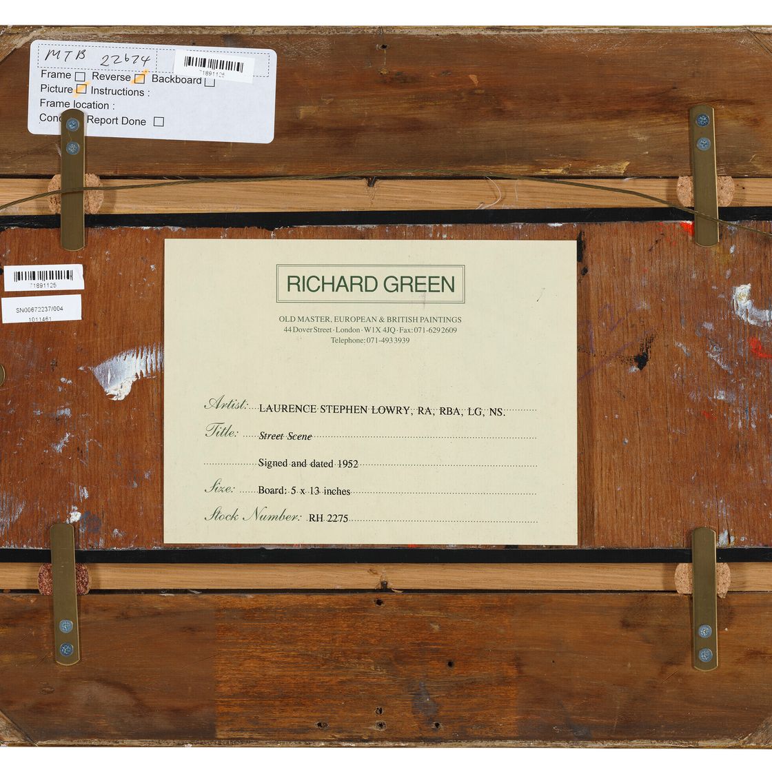 Laurence Stephen Lowry — Street Scene, изображение 3