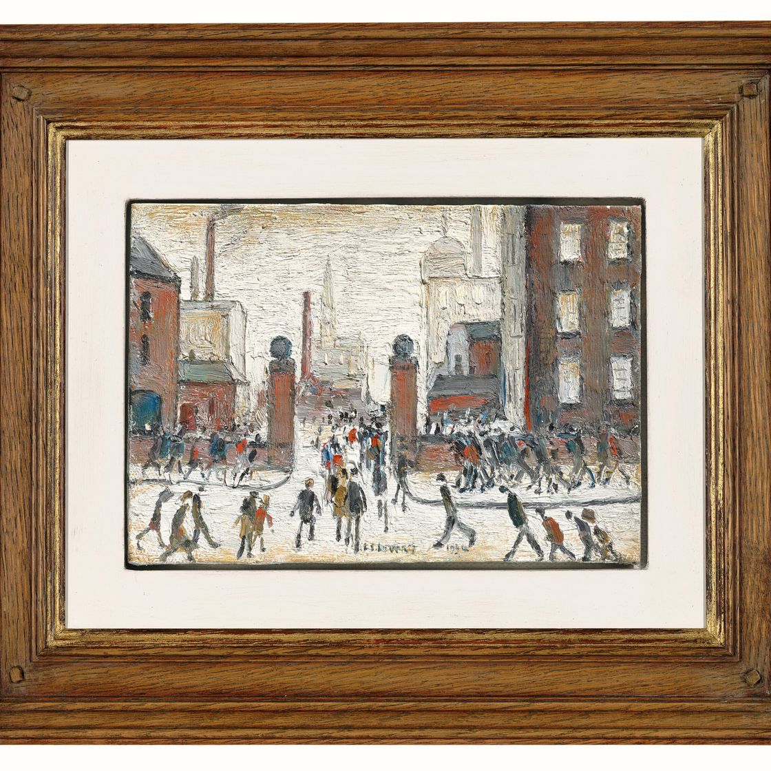 Laurence Stephen Lowry — A Mill Scene, Wigan, изображение 2
