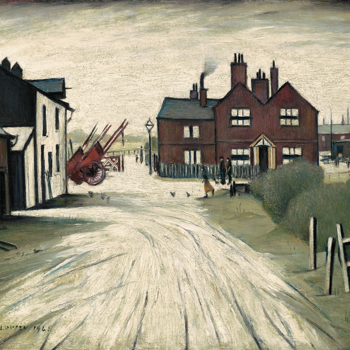Laurence Stephen Lowry — A Lancashire Farm, изображение 1