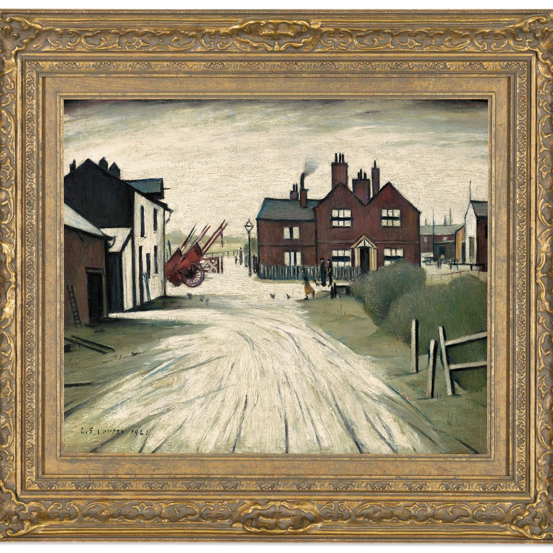 Laurence Stephen Lowry — A Lancashire Farm, изображение 2