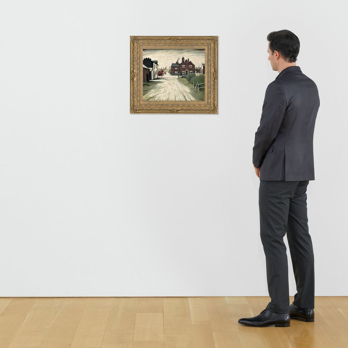 Laurence Stephen Lowry — A Lancashire Farm, изображение 4