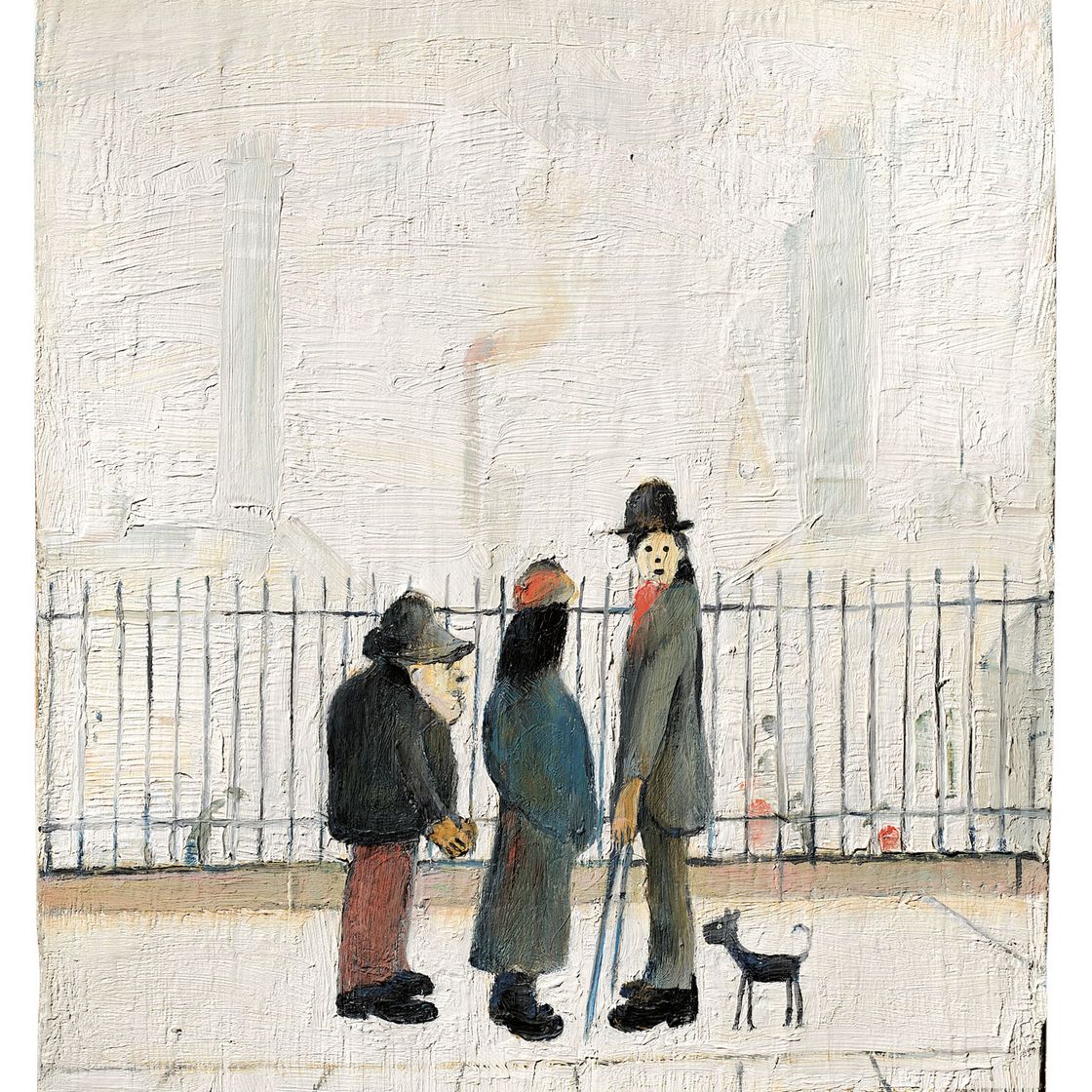 Laurence Stephen Lowry — Landscape with Figures