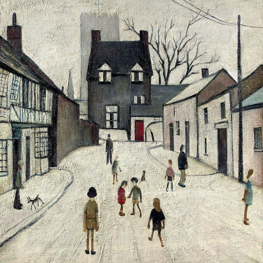 Laurence Stephen Lowry — Street in Northleach