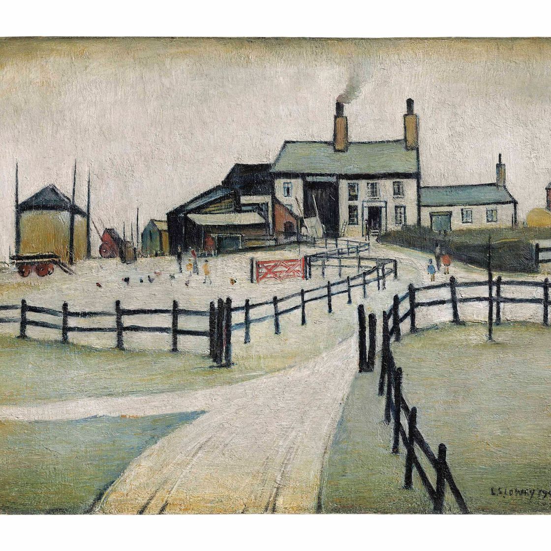 Laurence Stephen Lowry — A Lancashire farm