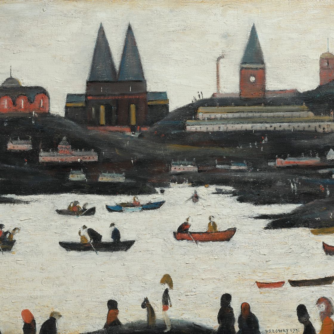 Laurence Stephen Lowry — The Lake, изображение 1