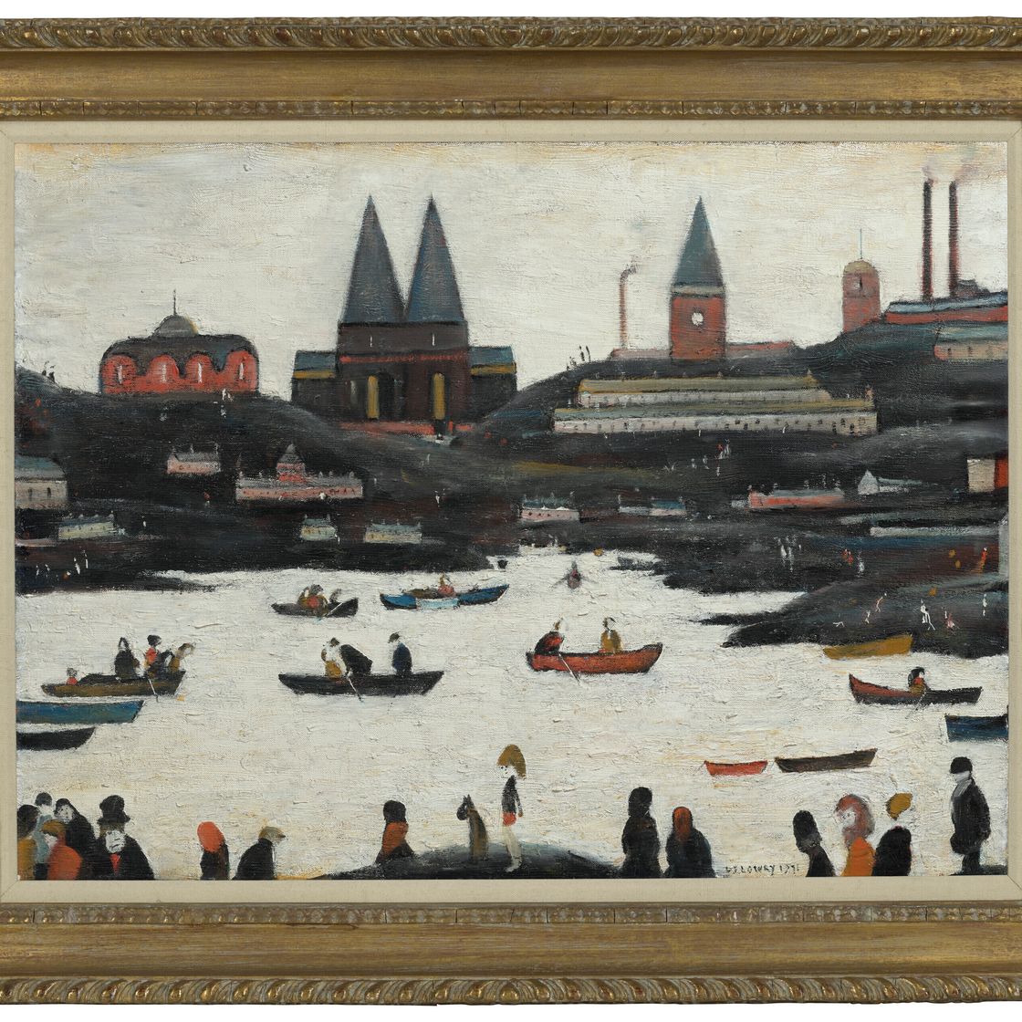 Laurence Stephen Lowry — The Lake, изображение 2