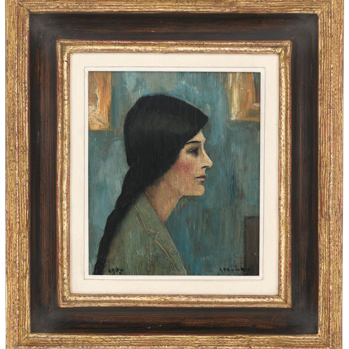 Laurence Stephen Lowry — Portrait of a girl, изображение 2
