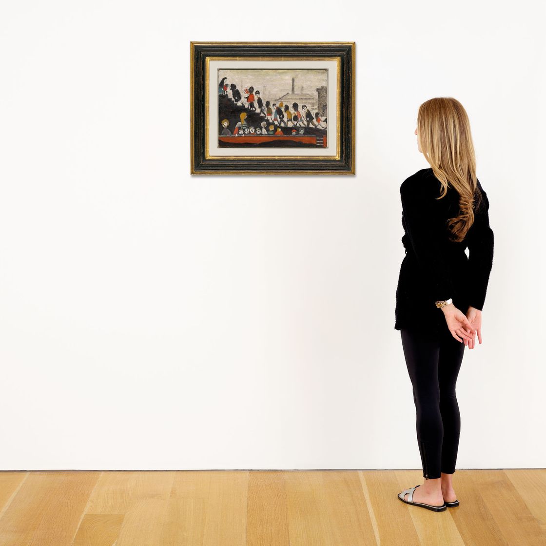 Laurence Stephen Lowry — Children Walking up Steps, изображение 5