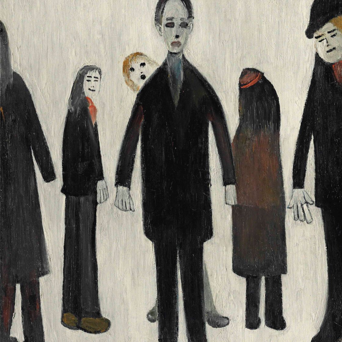 Laurence Stephen Lowry — Group of Six People