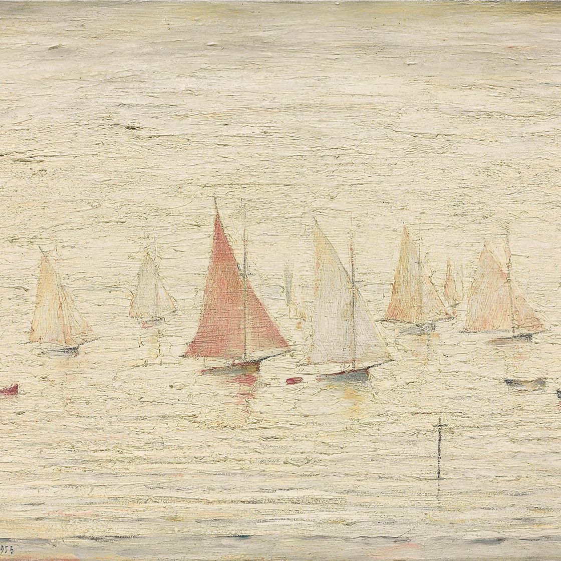 Laurence Stephen Lowry — Sailing Boats