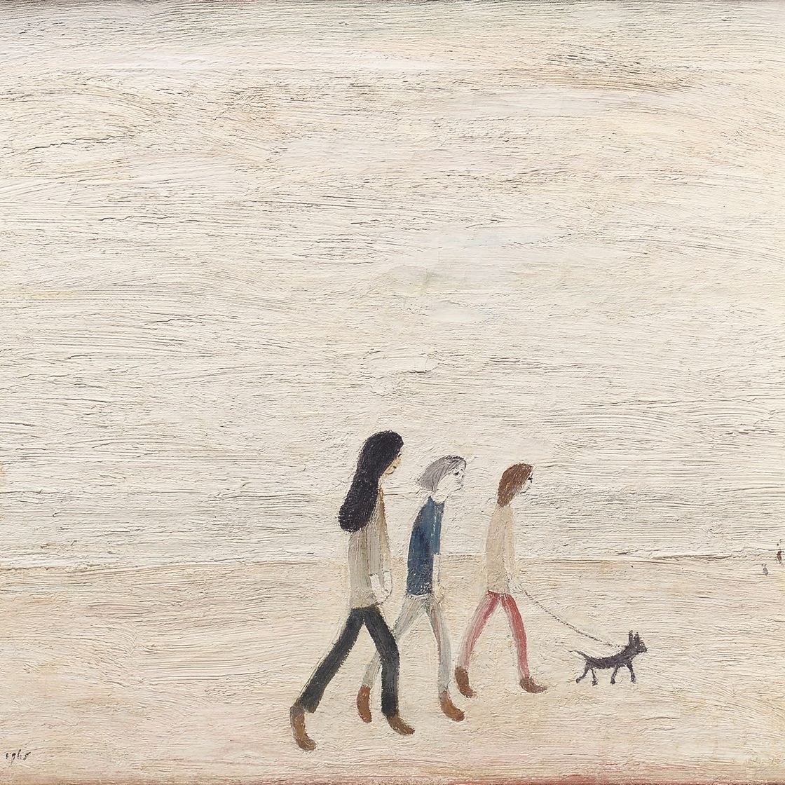 Laurence Stephen Lowry — Children on the Beach