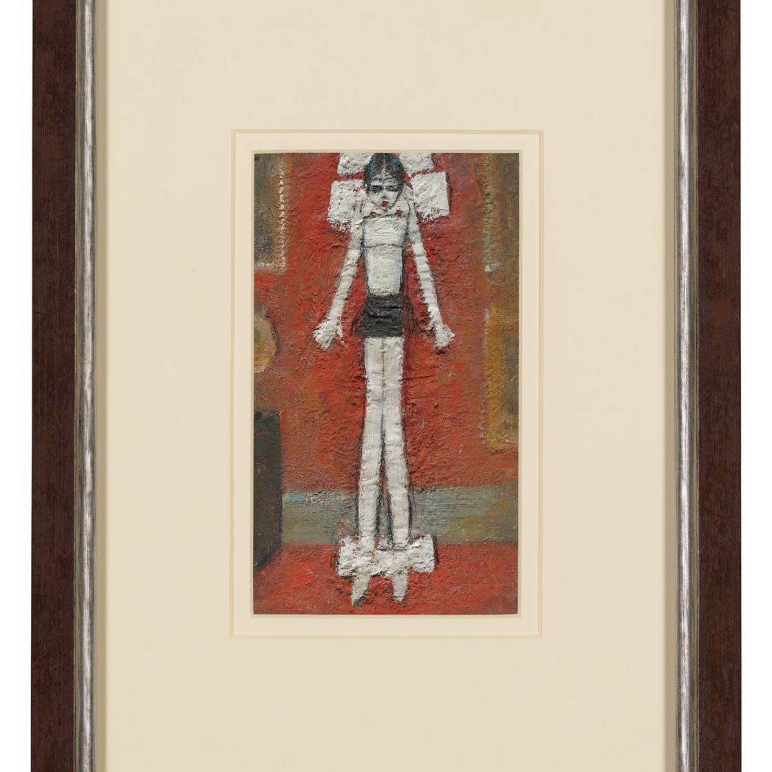 Laurence Stephen Lowry — Girl with bows in an interior, изображение 2
