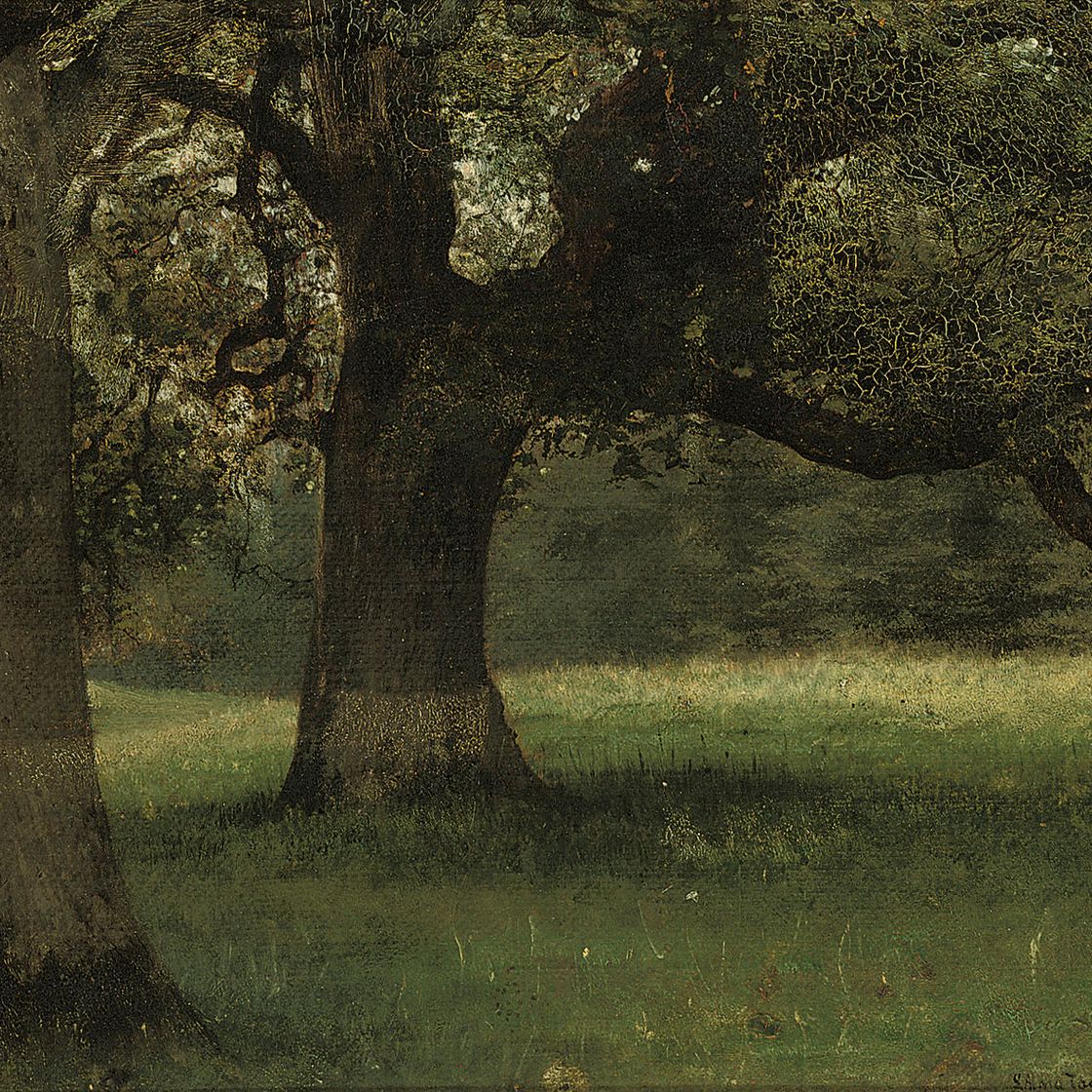 Lawrence Alma-Tadema — Дубы в Кидбрук-парке