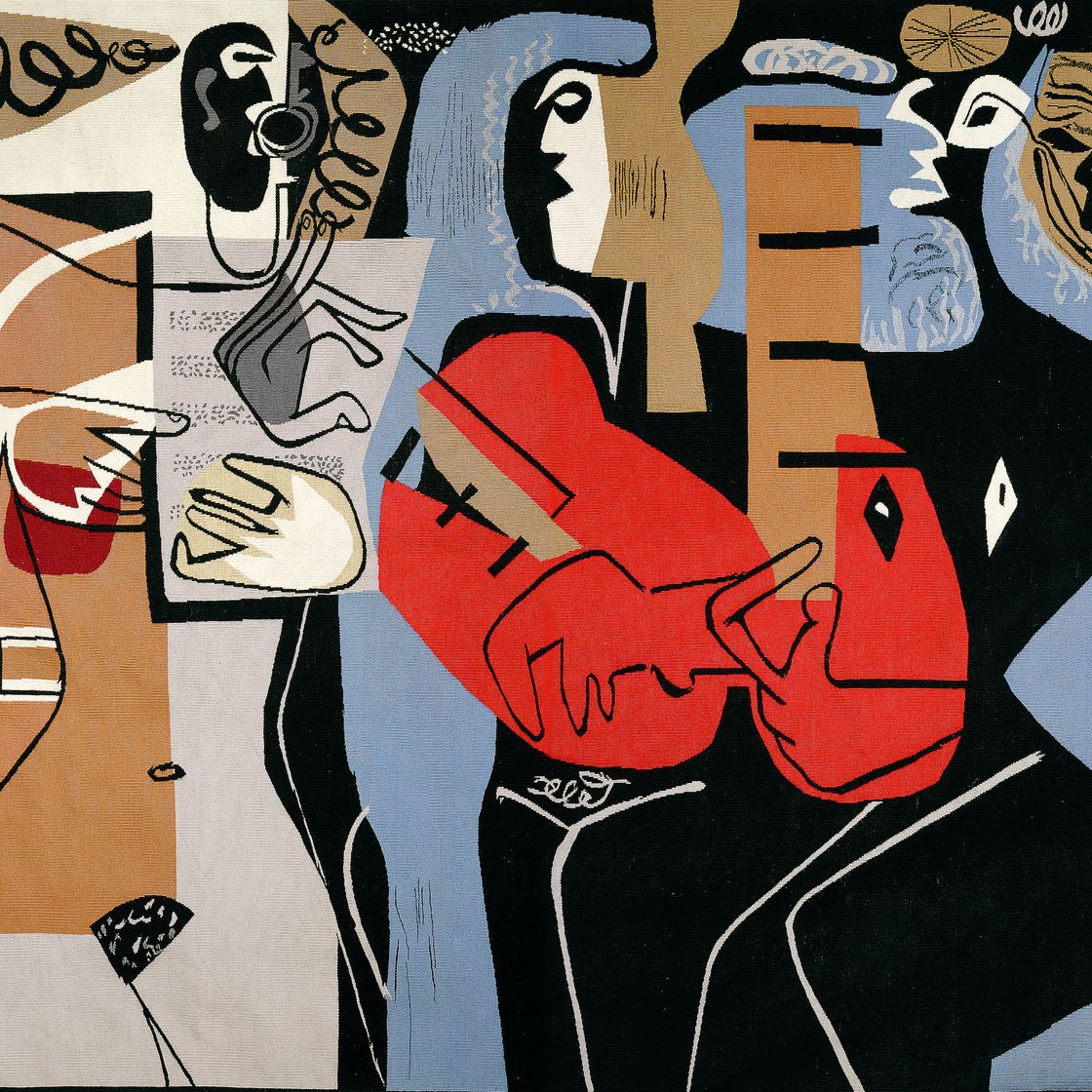 Le Corbusier — "Трое музыкантов", 1958 год (австро-Венгрия)